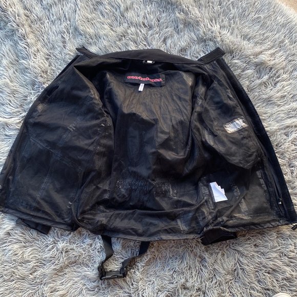 Motoboss Waterproof Men's Small Adjustable Riding Jacket - Picture 6 of 13